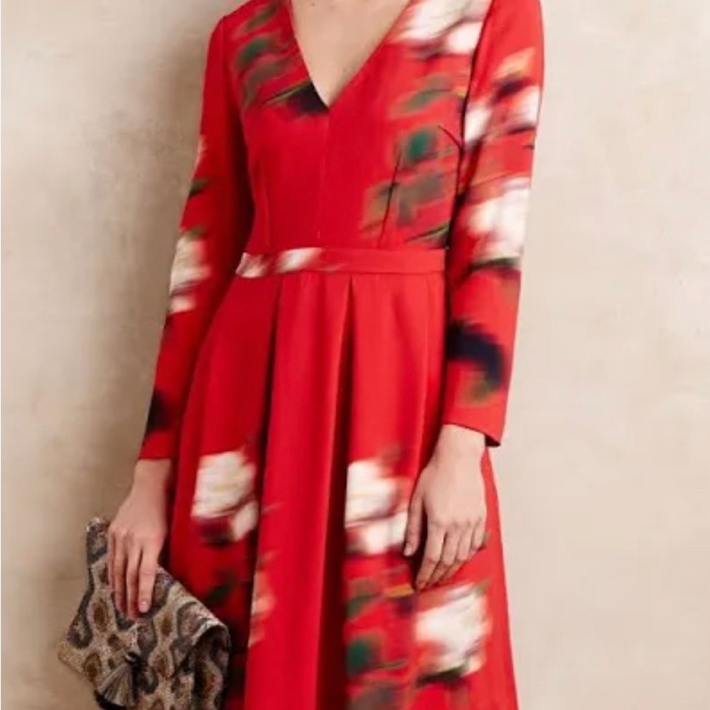 Red dress